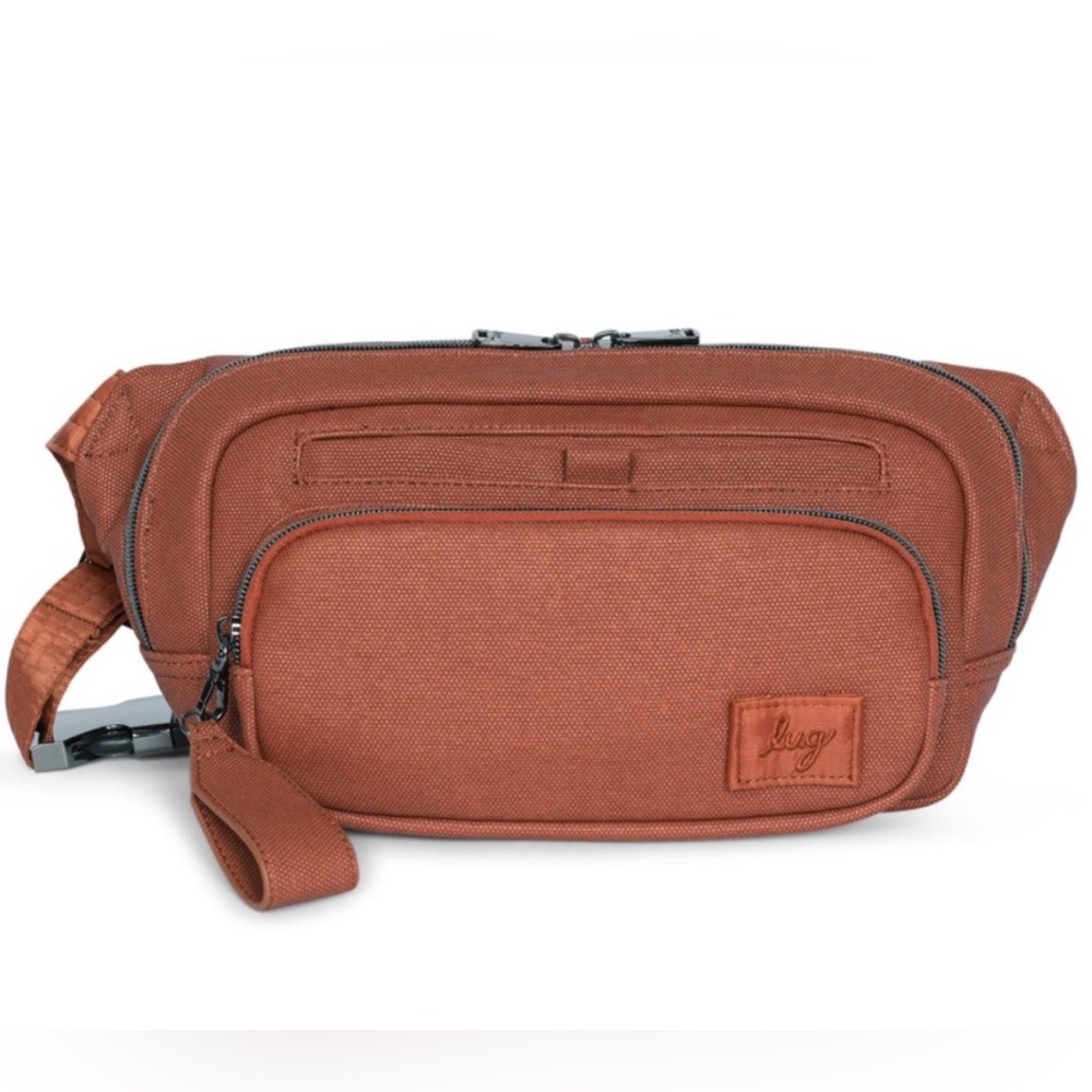 Lug Hitch Matte Luxe VL Sling/Belt Bag Copper Brown